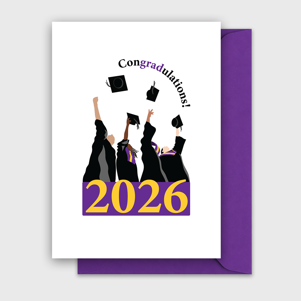 'ConGRADulations' Graduation Card 2026