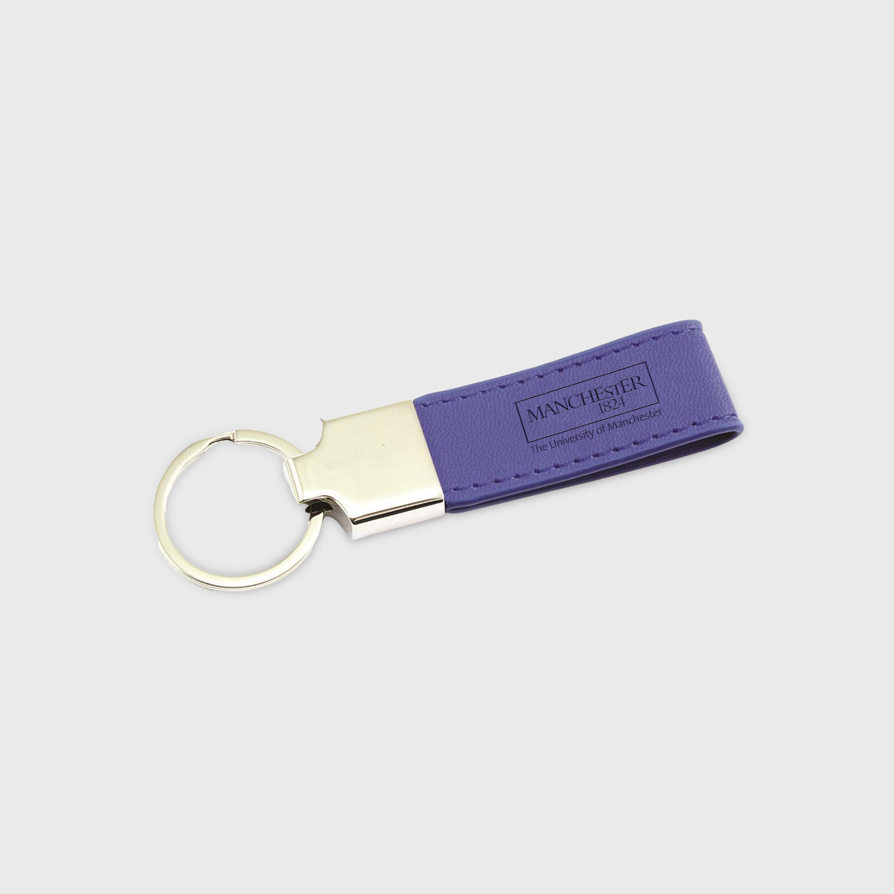 Leather-Look Keyring