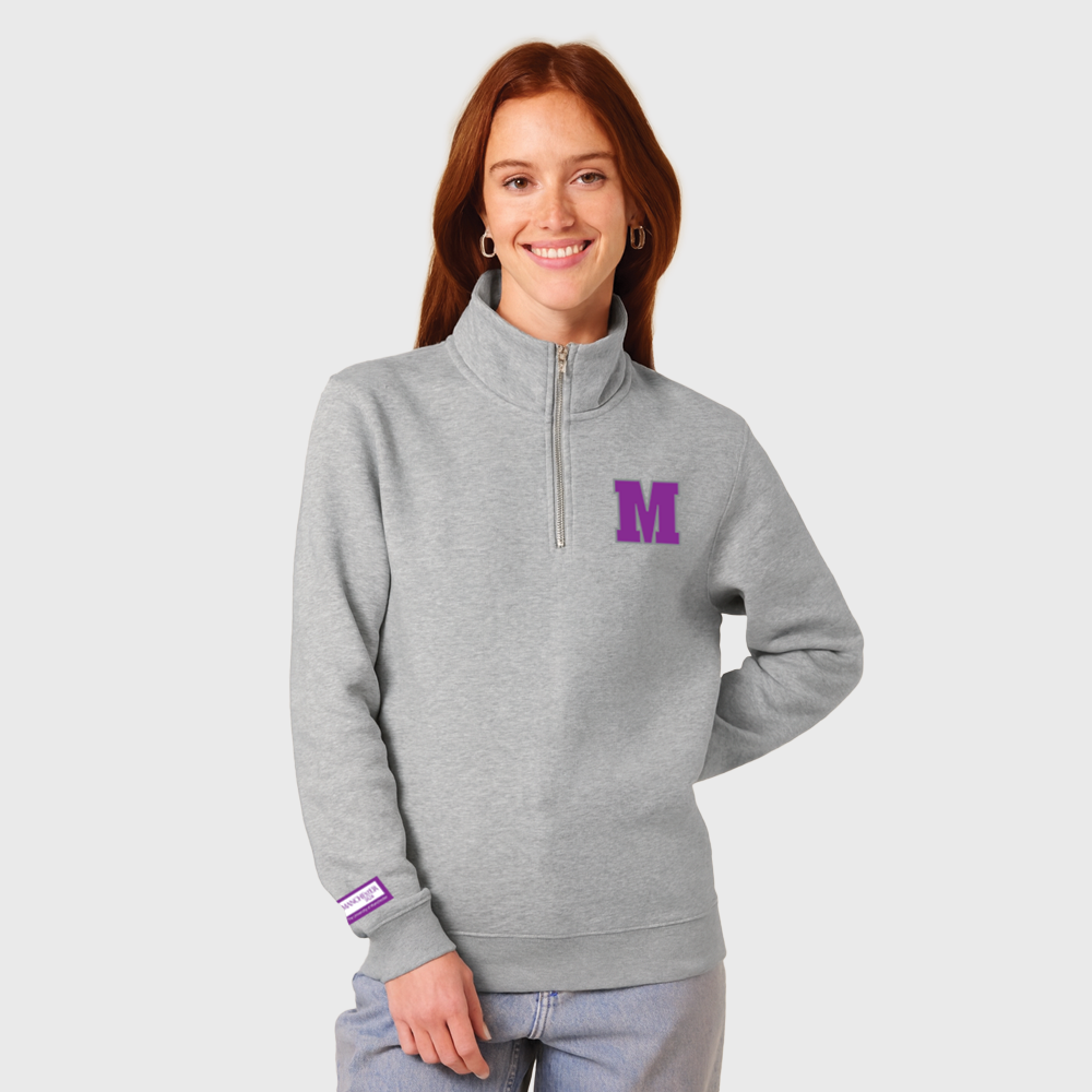 M Quarter Zip Jumper