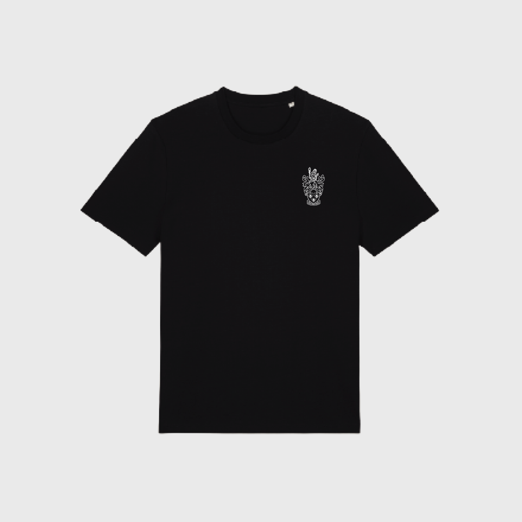 University of Manchester Crest T-Shirt Black